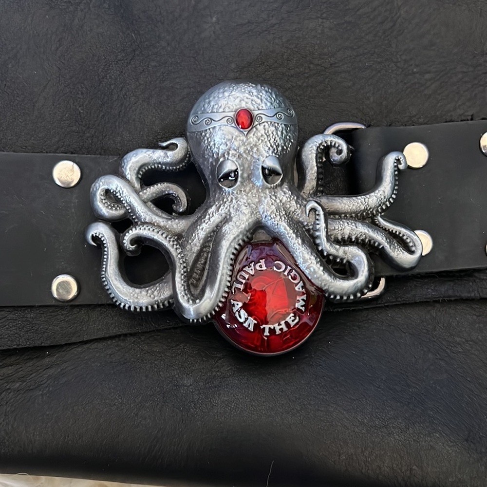 Octopus leather bag - Picture 6 of 8